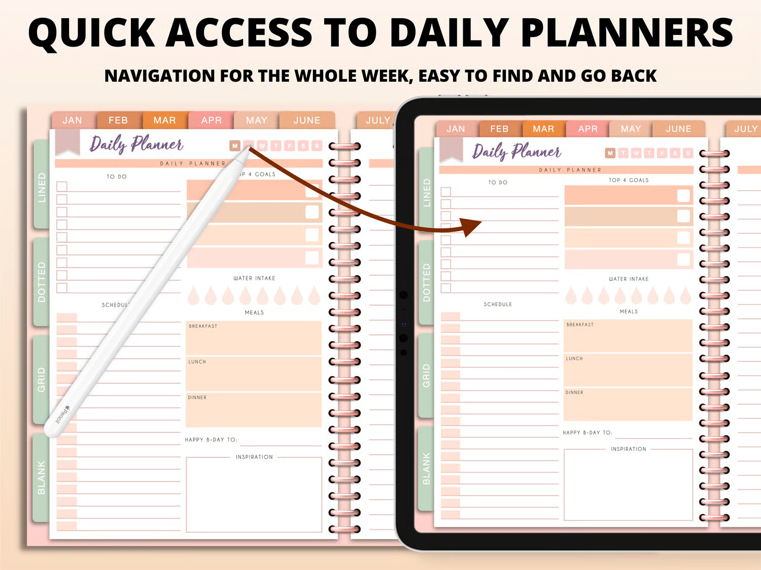 Digital Planner Undated