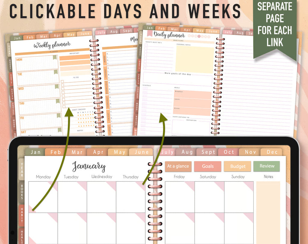 Goodnotes Digital Planner Template