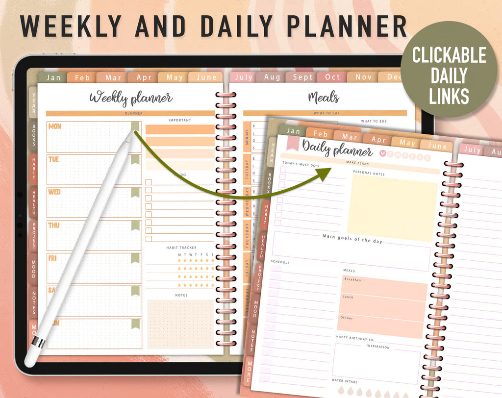 Goodnotes Digital Planner Template
