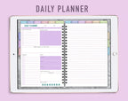Undated Digital Planner - Purple